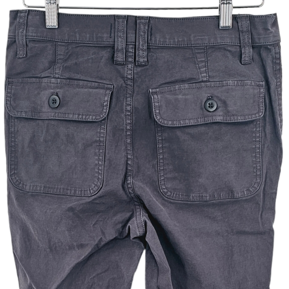 Madewell Stovepipe Fatigue Pants TENCEL Lyocell Edition Style MD162 Size 28 Gray - Picture 4 of 12